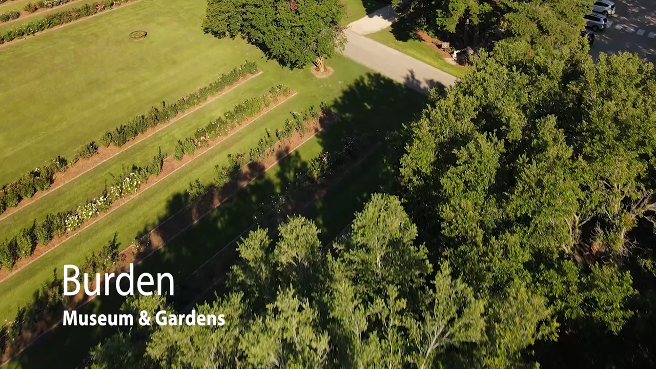 Burden Museum & Gardens aerial project