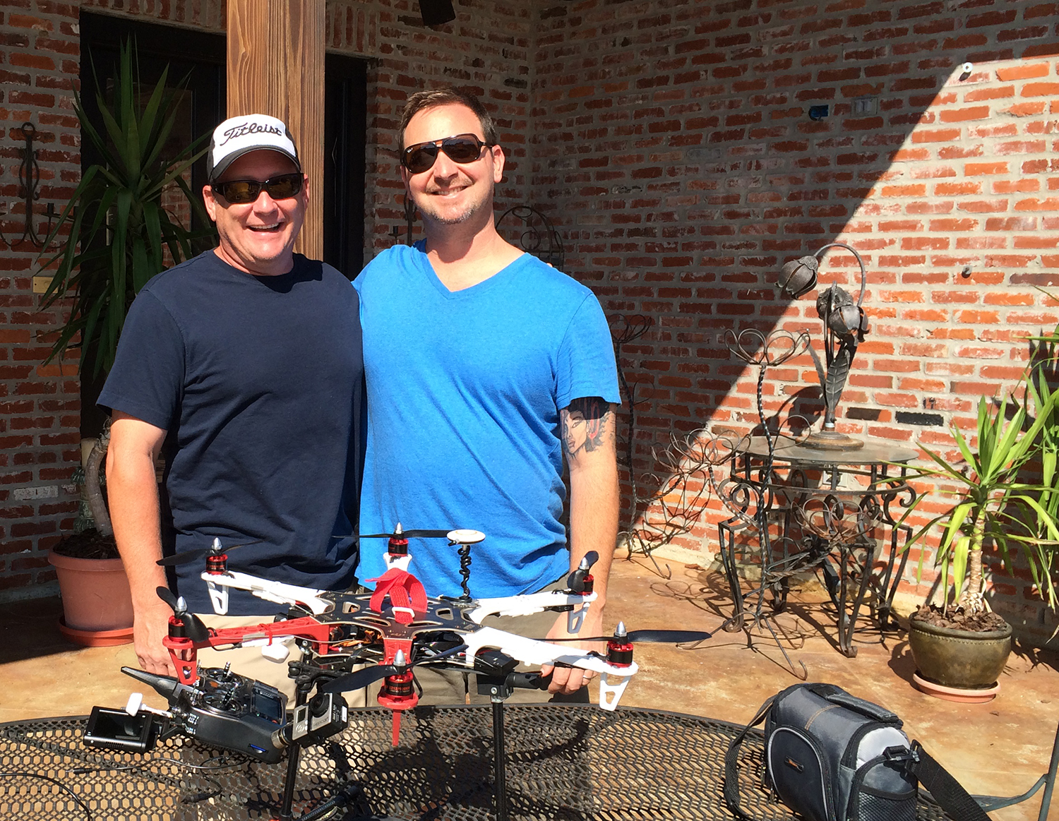 First drone project on the Diversion Canal, July 2014